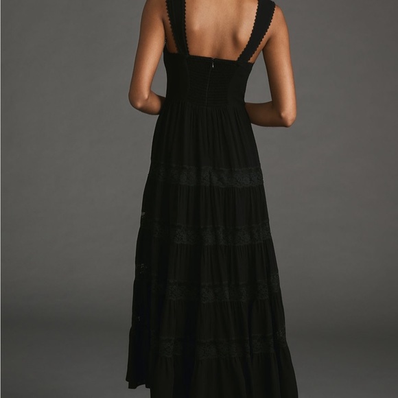 Reformation Hedda Dress in Black NWT Sz 10 - Picture 7 of 13